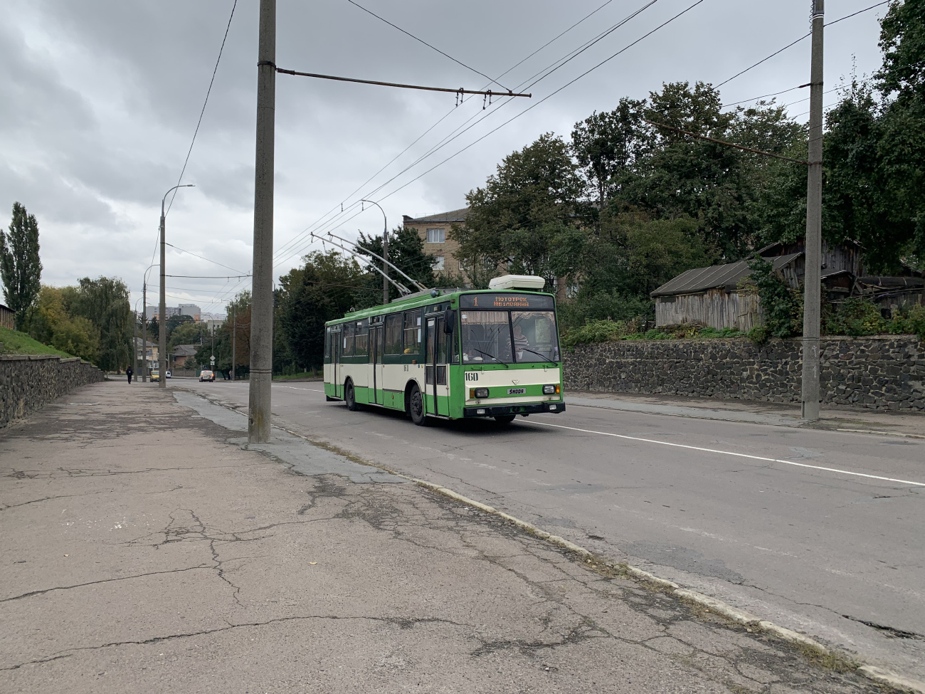 Ровно, Škoda 14TrM № 160