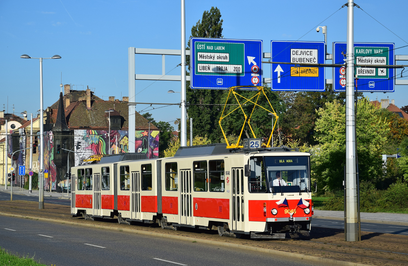 Prague, Tatra KT8D5 № 9048; Prague — 150th anniversary of Prague's urban transport