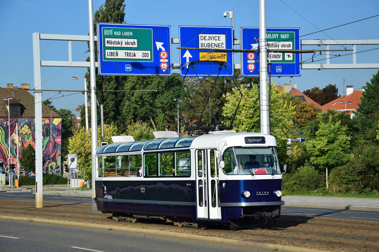 Прага, Tatra T3R.P № 5573; Прага — 150 лет городскому транспорту в Праге