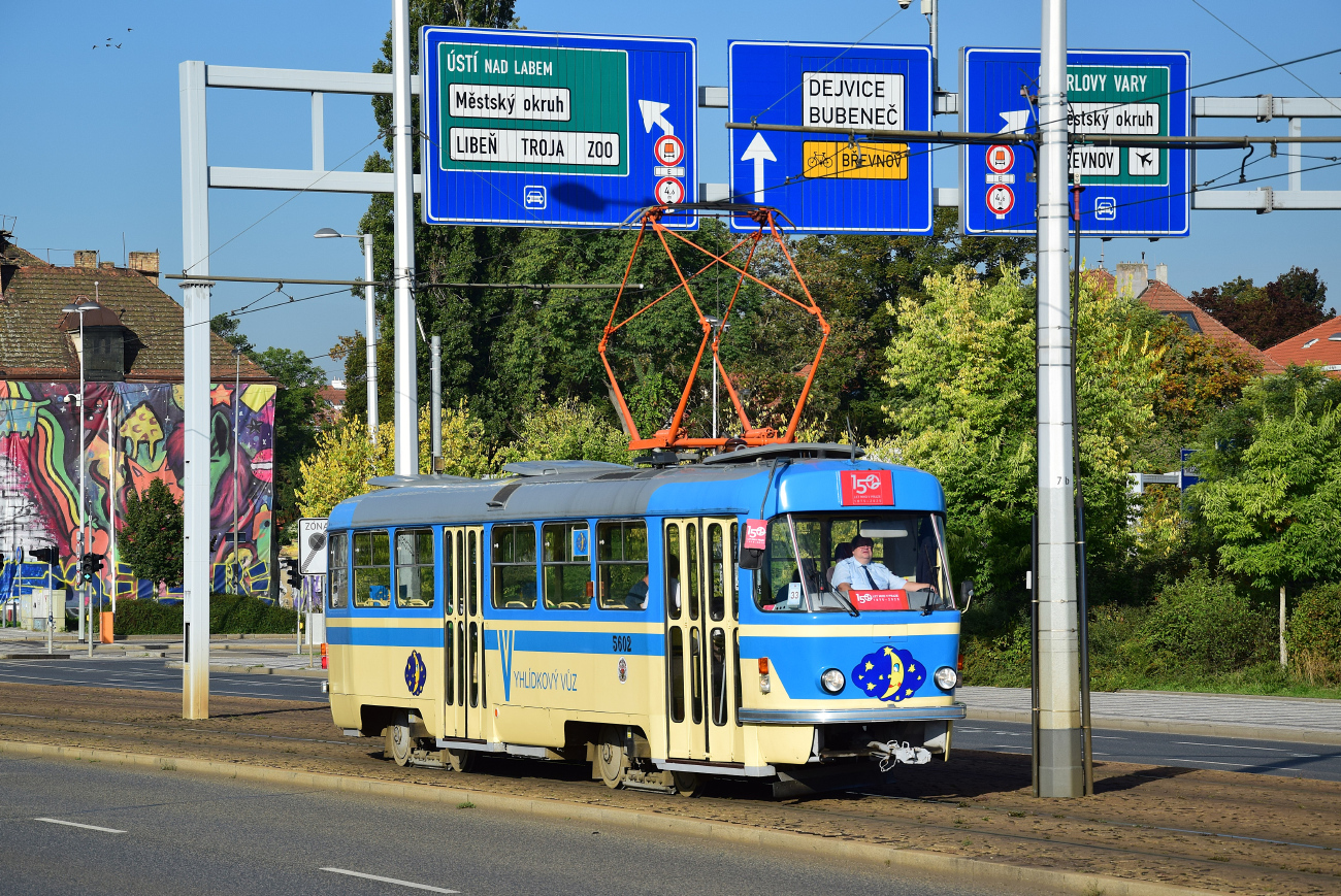 Praha, Tatra T3 # 5602; Praha — 150th anniversary of Prague's urban transport
