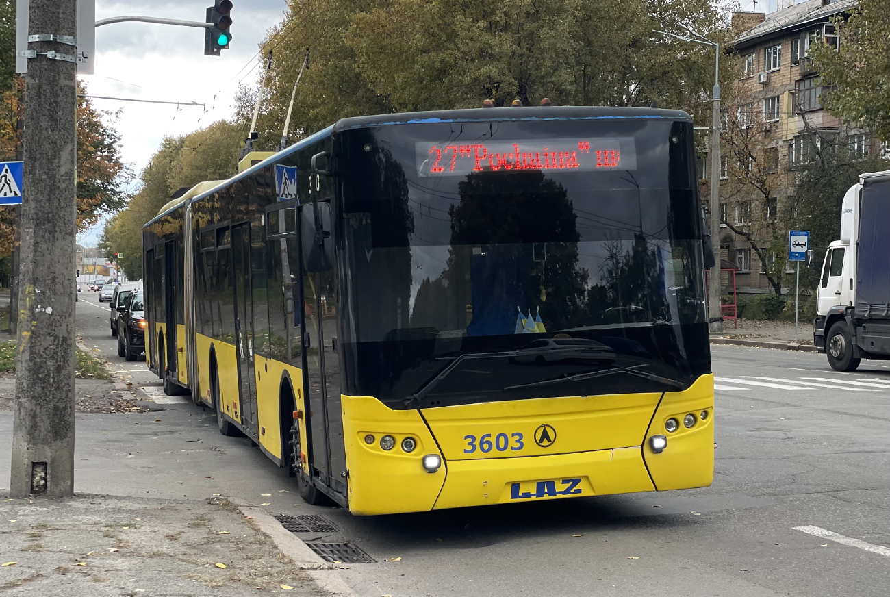 Киев, ЛАЗ E301D1 № 3603