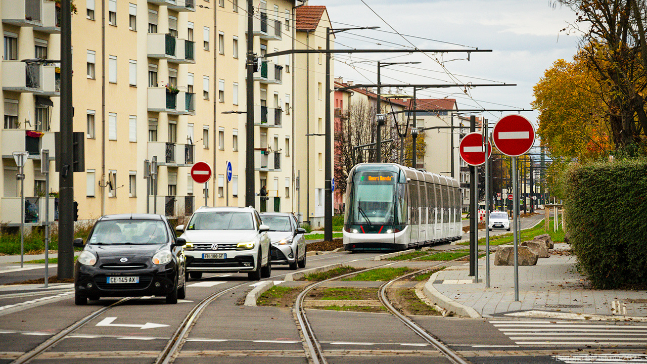 Страсбург — Трамвайные линии и инфраструктура