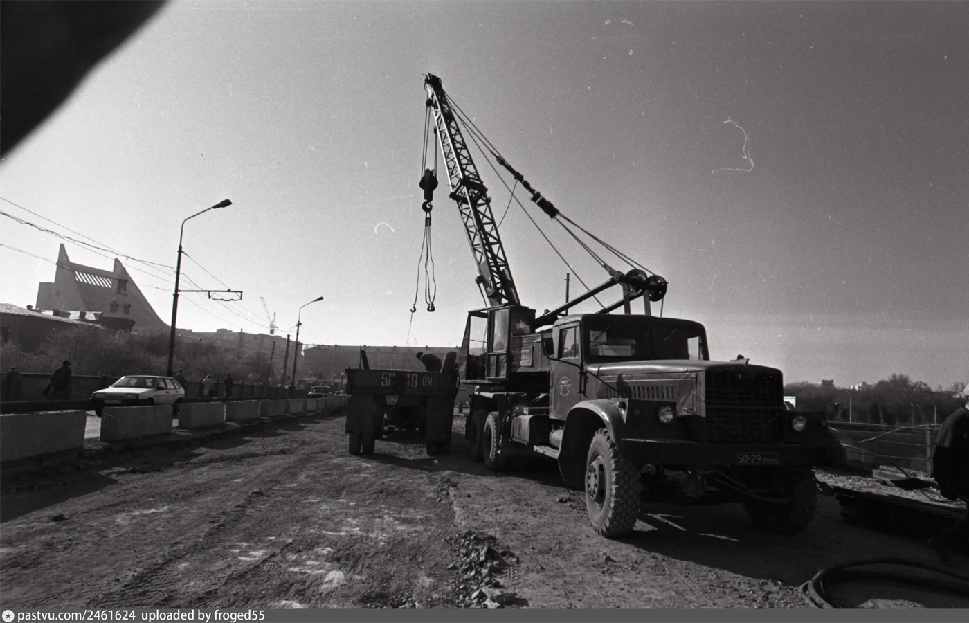Омск — Закрытые трамвайные линии; Омск — Исторические фотографии; Омск — Ремонты