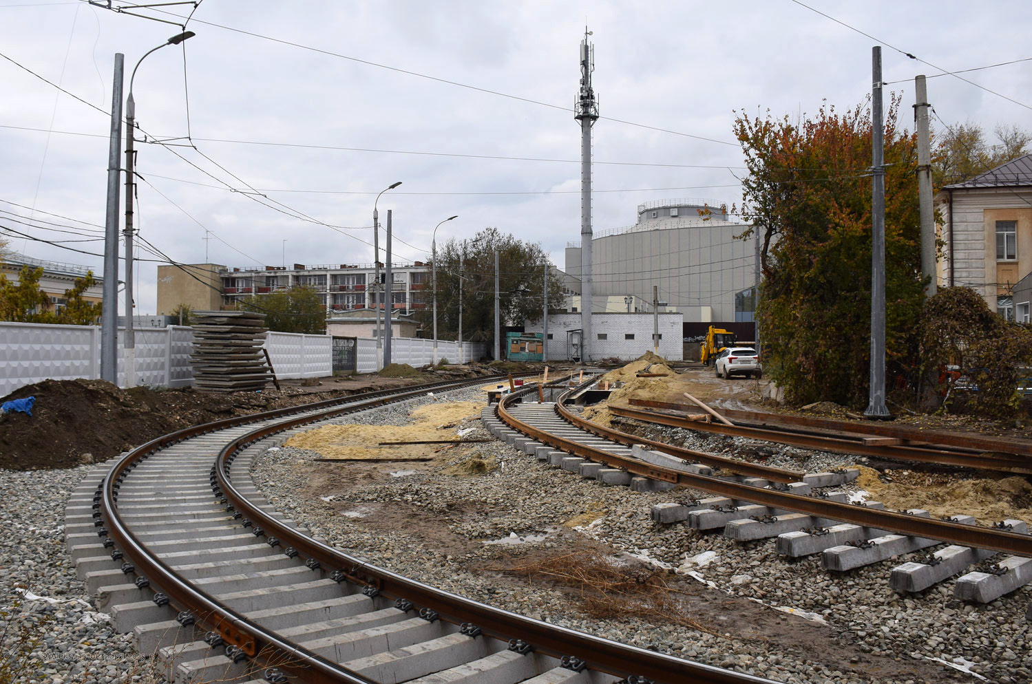 Volgograd — Reconstructions; Volgograd — Tram lines: [2] Second depot — West