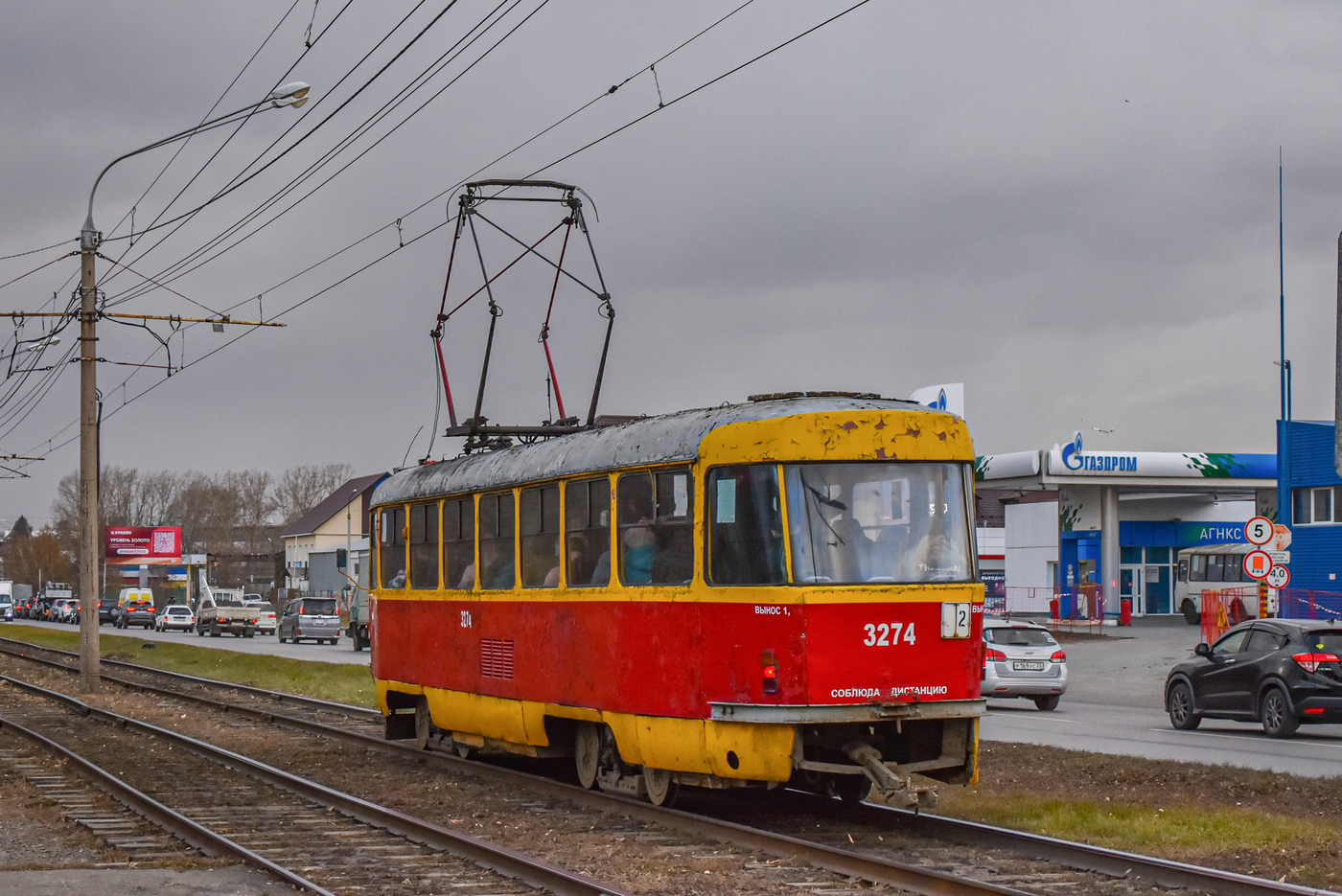 Барнаул, Tatra T3SU № 3274