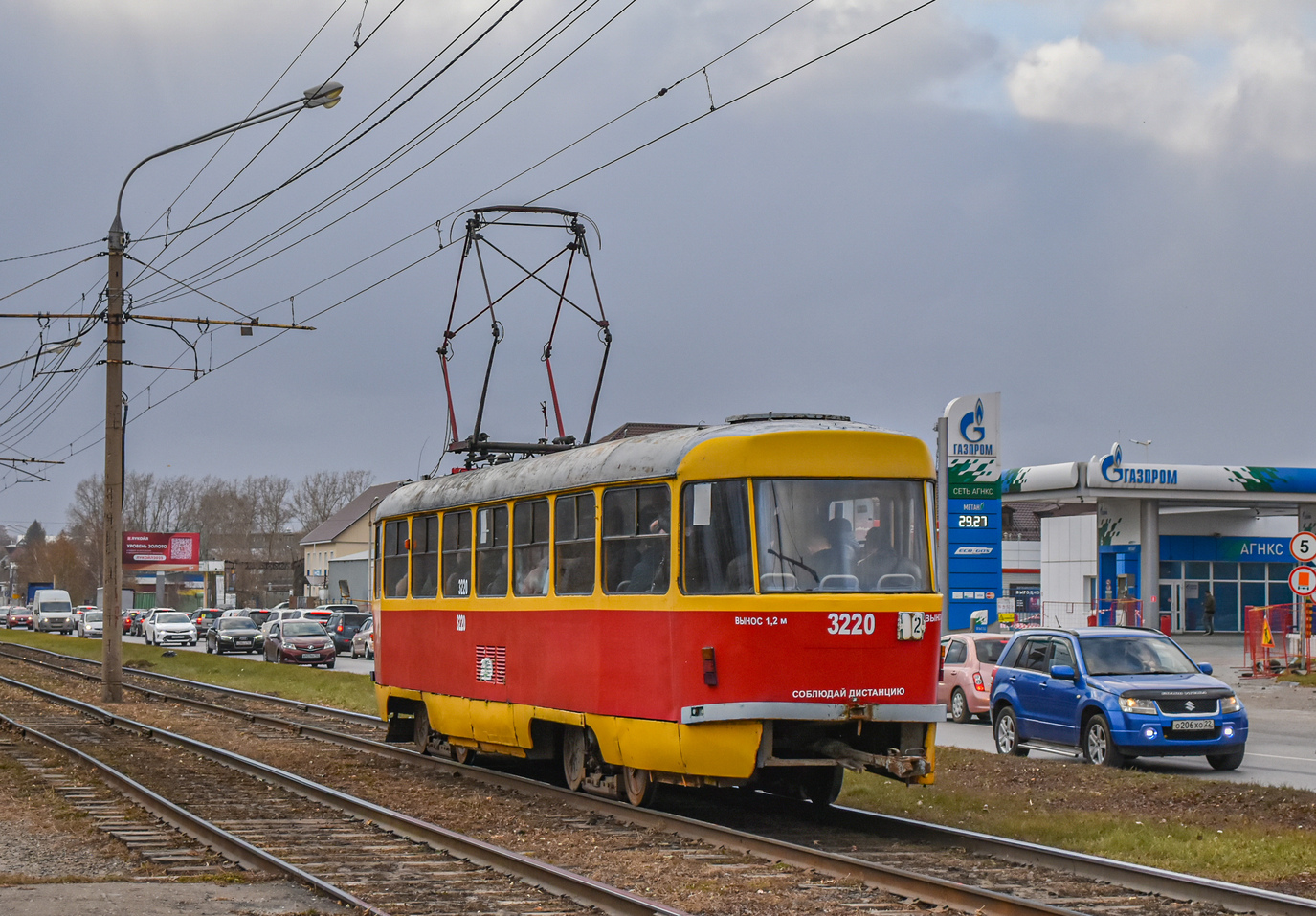 Барнаул, Tatra T3SU № 3220