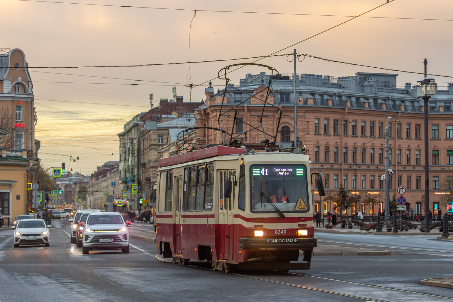 Санкт-Петербург, ТС-77 № 8349