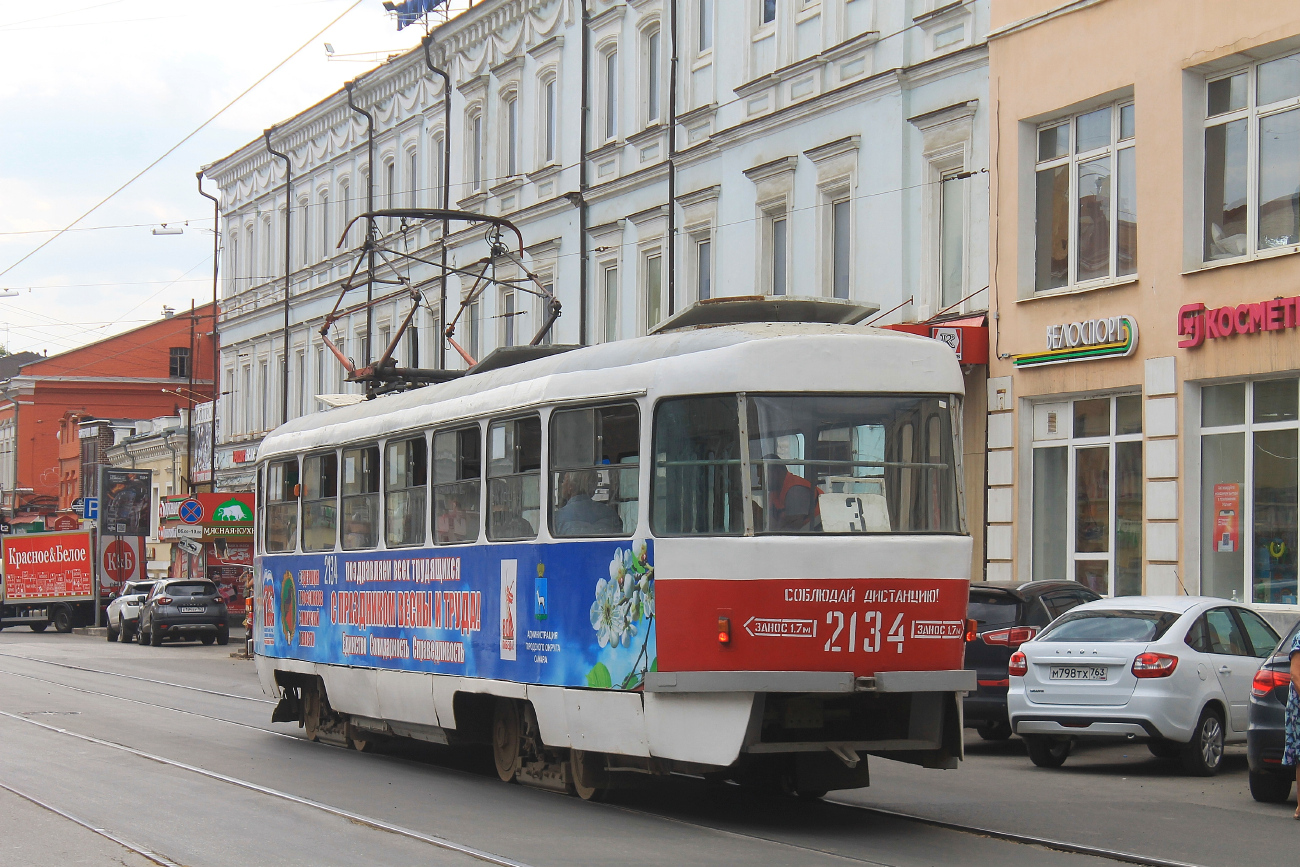 Самара, Tatra T3SU № 2134