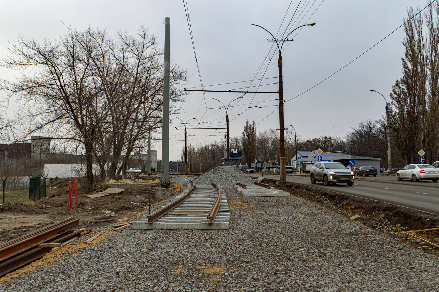 Lipetsk — Repair of the tram line under the concession agreement; Lipetsk — Tracks and infrastructure