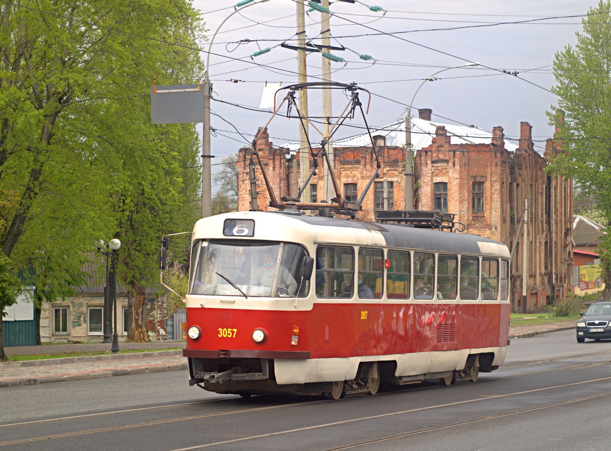 Харьков, Tatra T3A № 3057