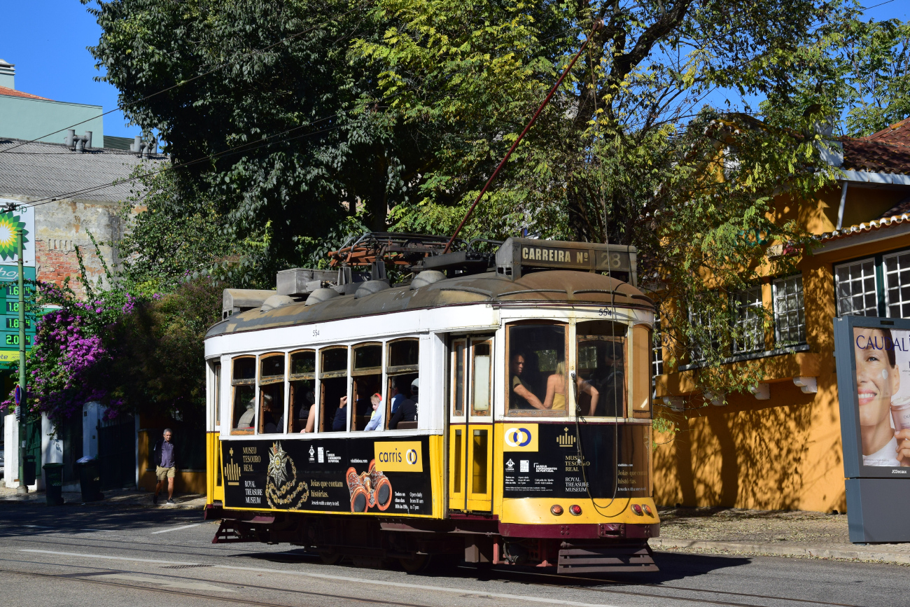 Лиссабонская агломерация, Carris 2-axle motorcar (Remodelado) № 554
