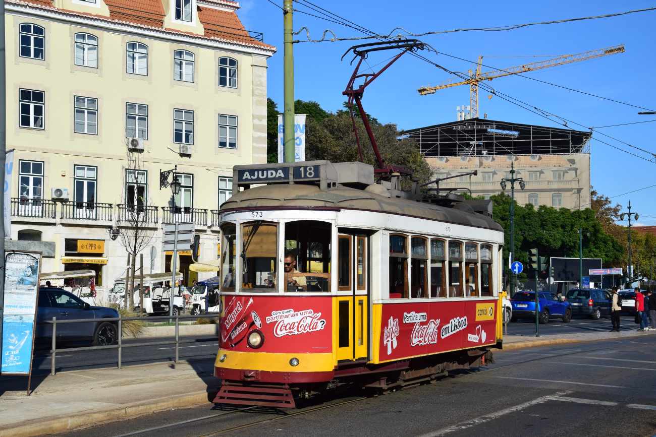 Лиссабонская агломерация, Carris 2-axle motorcar (Remodelado) № 573