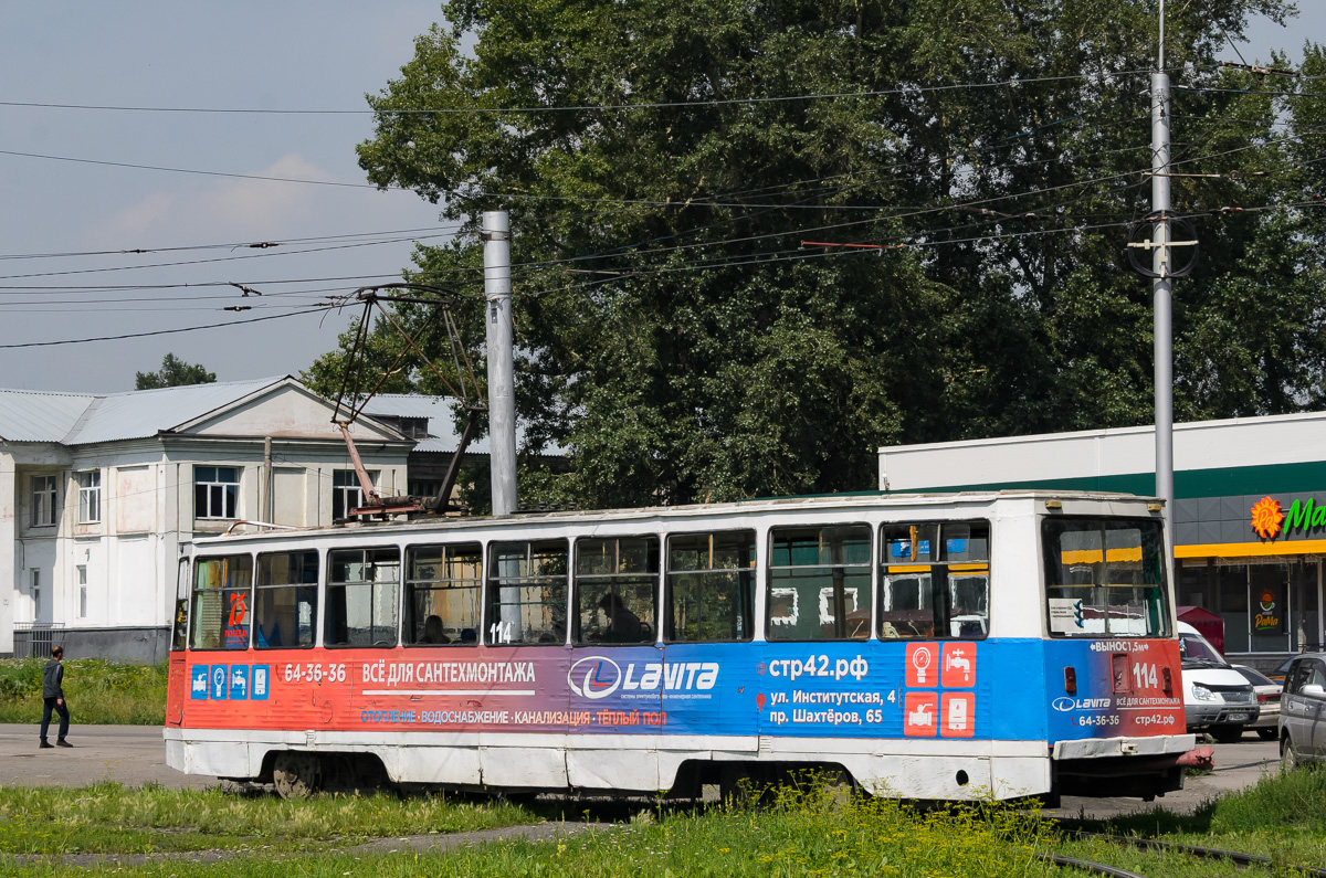 Прокопьевск, 71-605 (КТМ-5М3) № 114