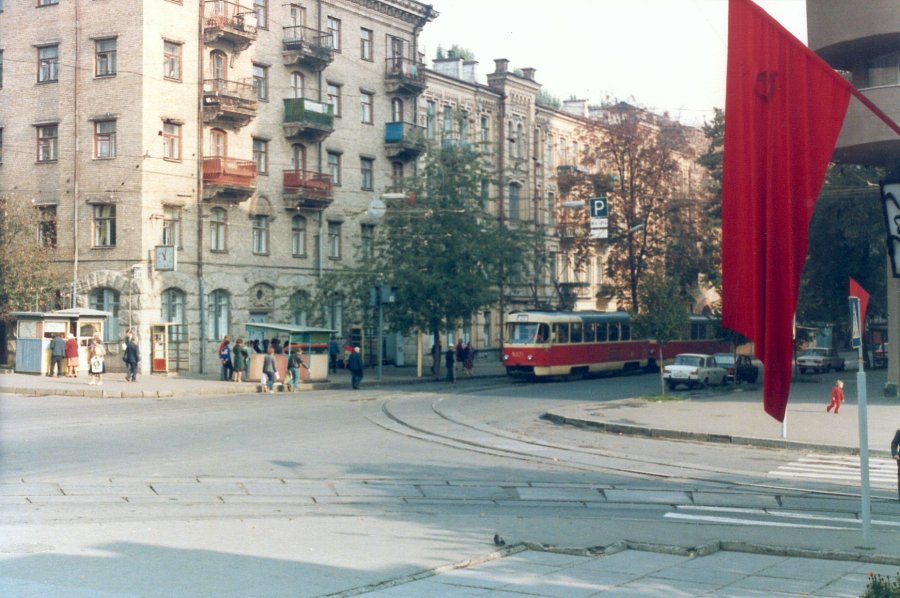 Киев — Исторические фотографии; Киев — Трамвайные линии: Закрытые линии