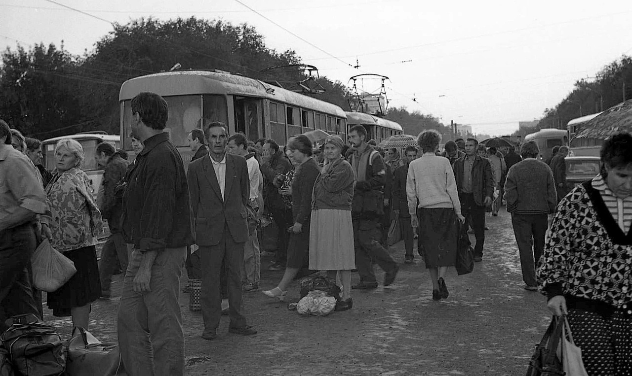 Samara — Historical photos — Tramway and Trolleybus (1992-2000)