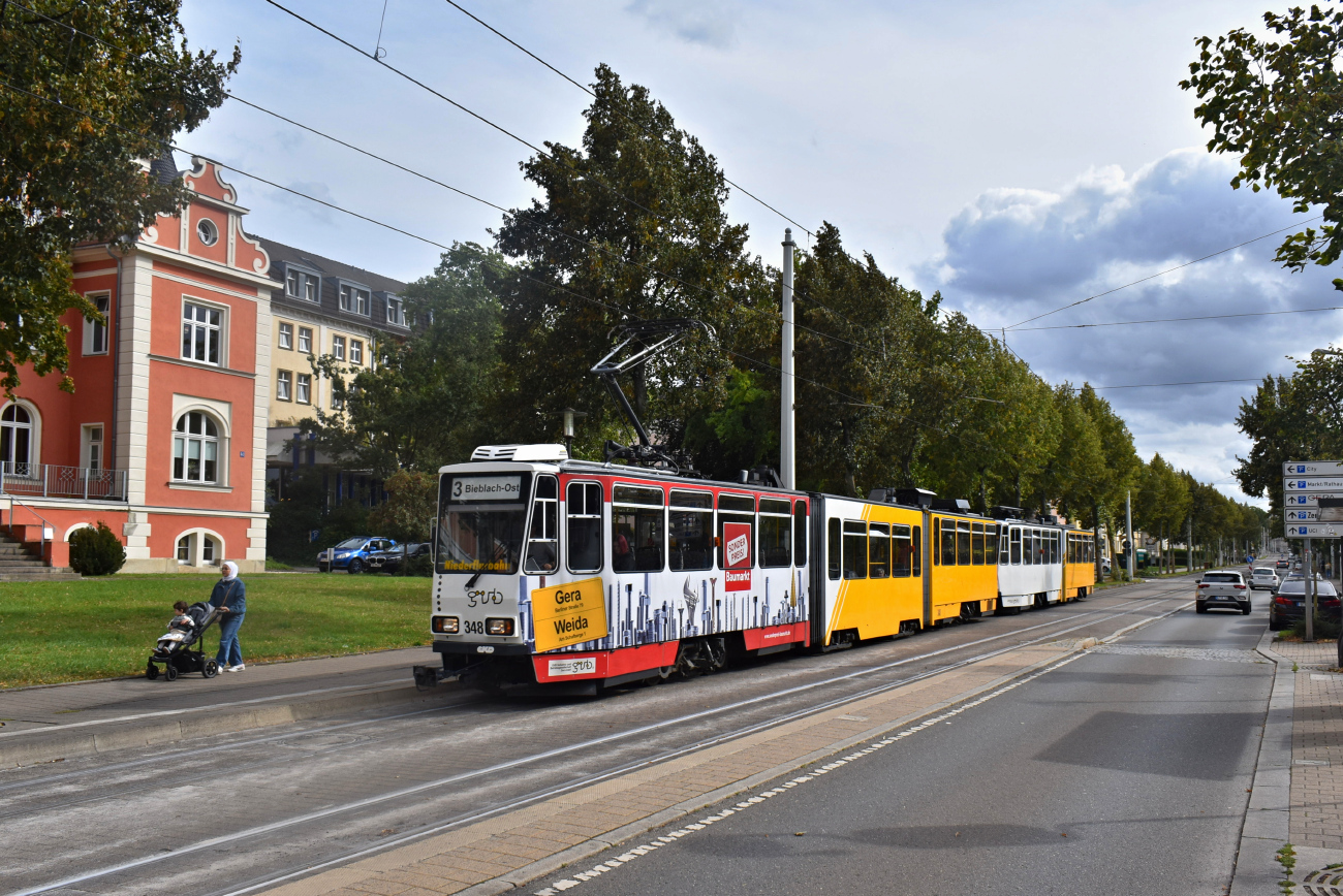 Гера, Tatra KTNF8 № 348
