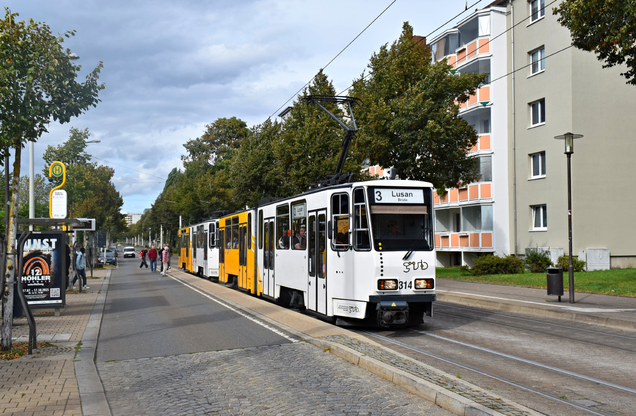 Гера, Tatra KT4DMC № 314