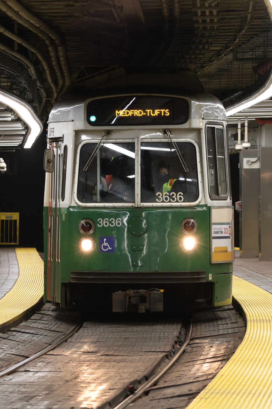 Бостон, Kinki Sharyo MBTA Type 7 № 3636