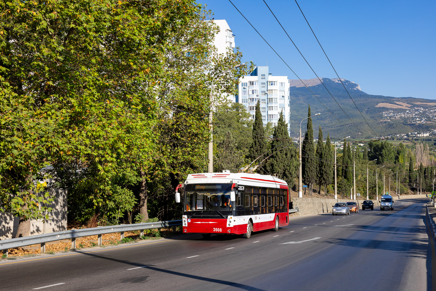 Крымский троллейбус, Тролза-5265.05 «Мегаполис» № 2608
