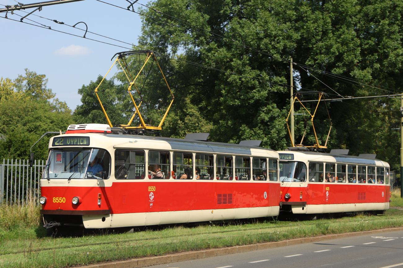 Прага, Tatra T3R.P № 8550