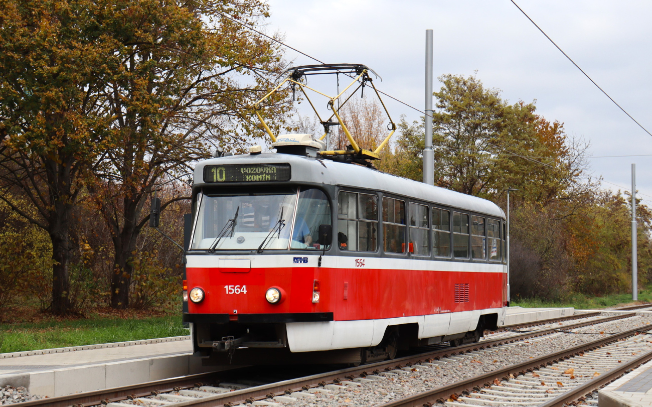 Брно, Tatra T3P № 1564