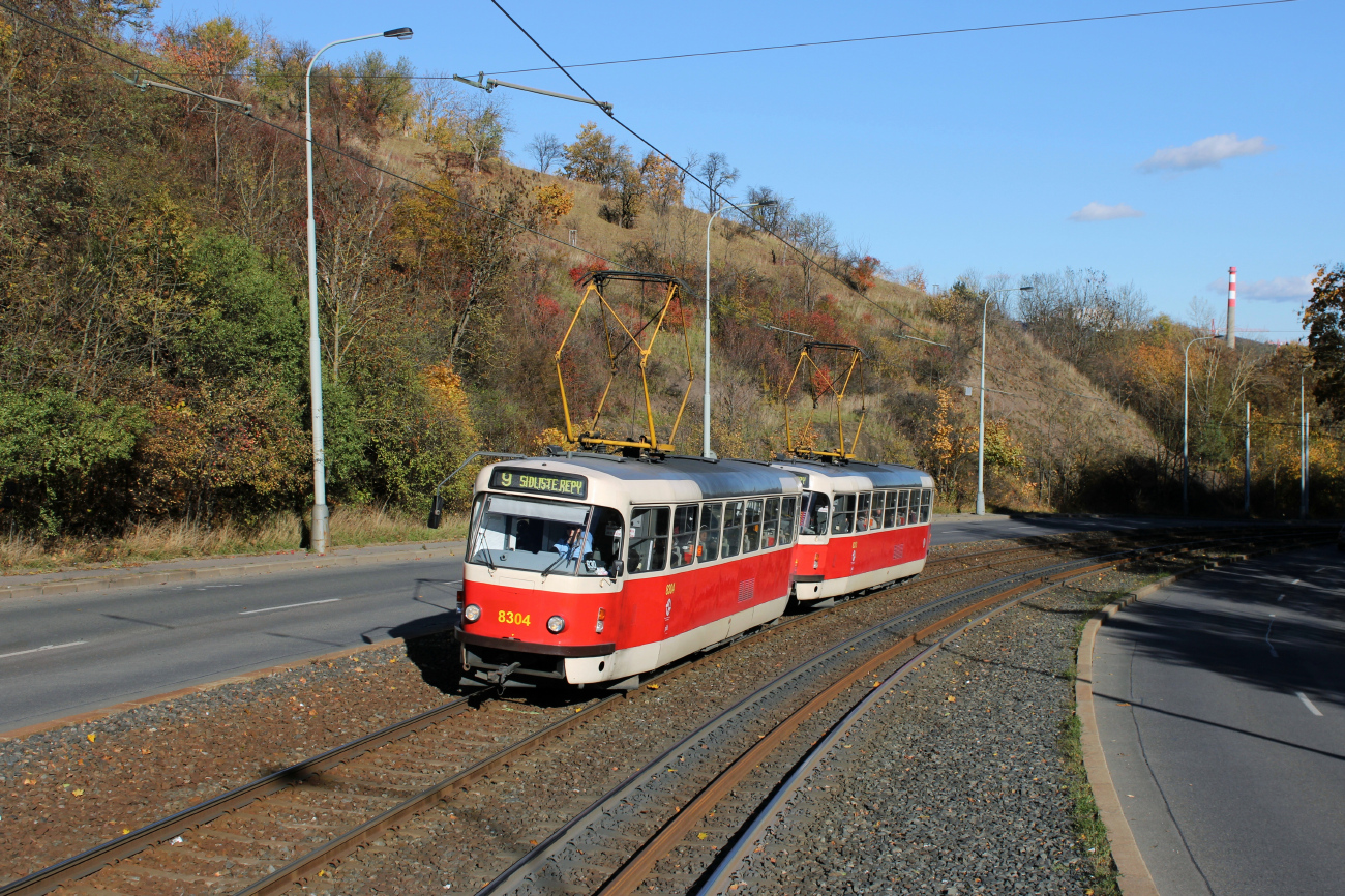 Прага, Tatra T3R.P № 8304