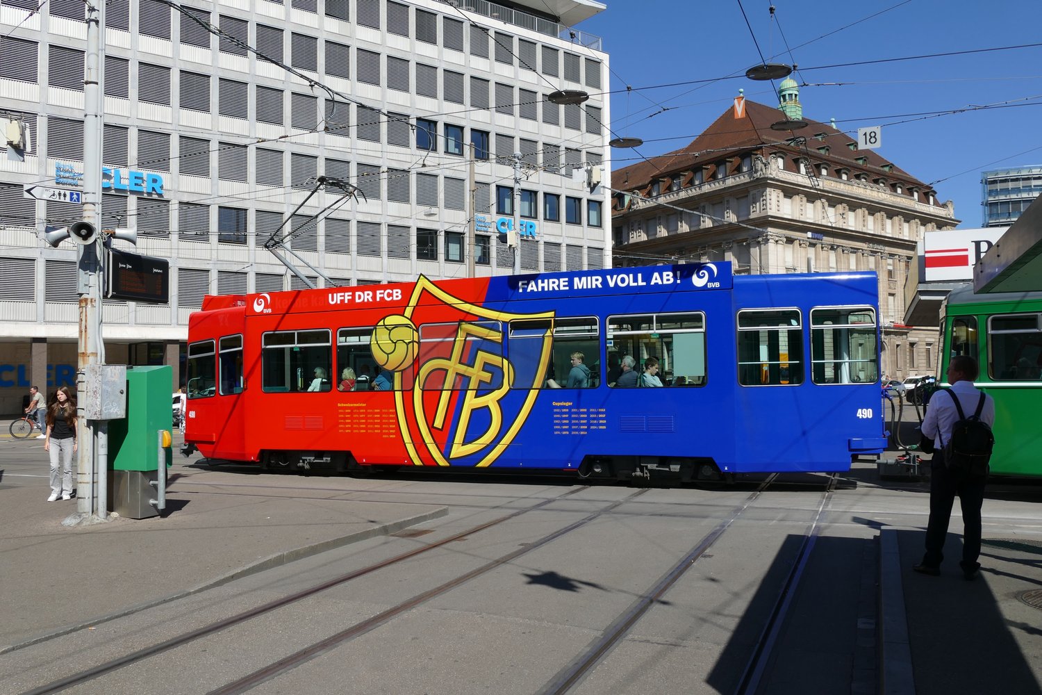 Базель, Schindler/SIG/BBC Be 4/4 № 490