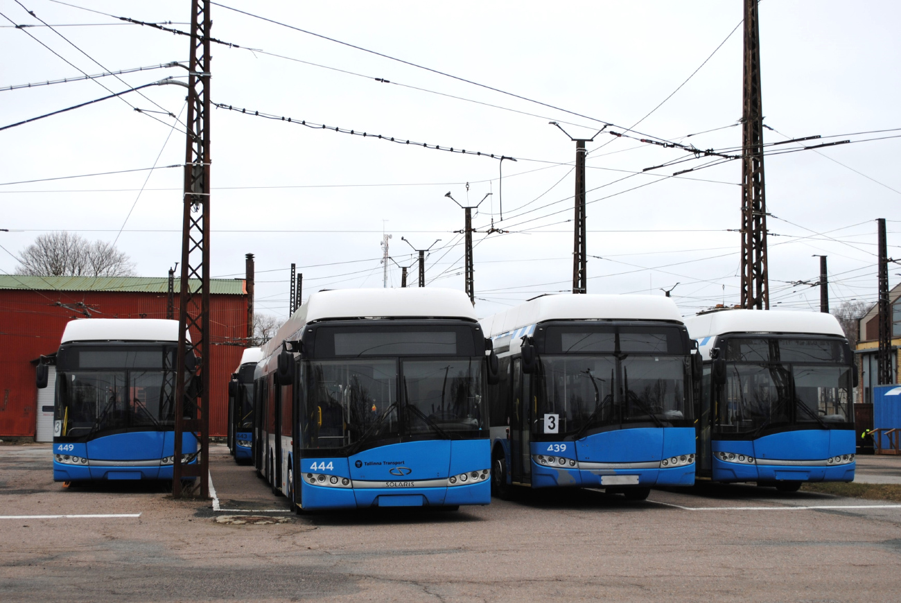 Таллин, Solaris Trollino III 18 AC № 444