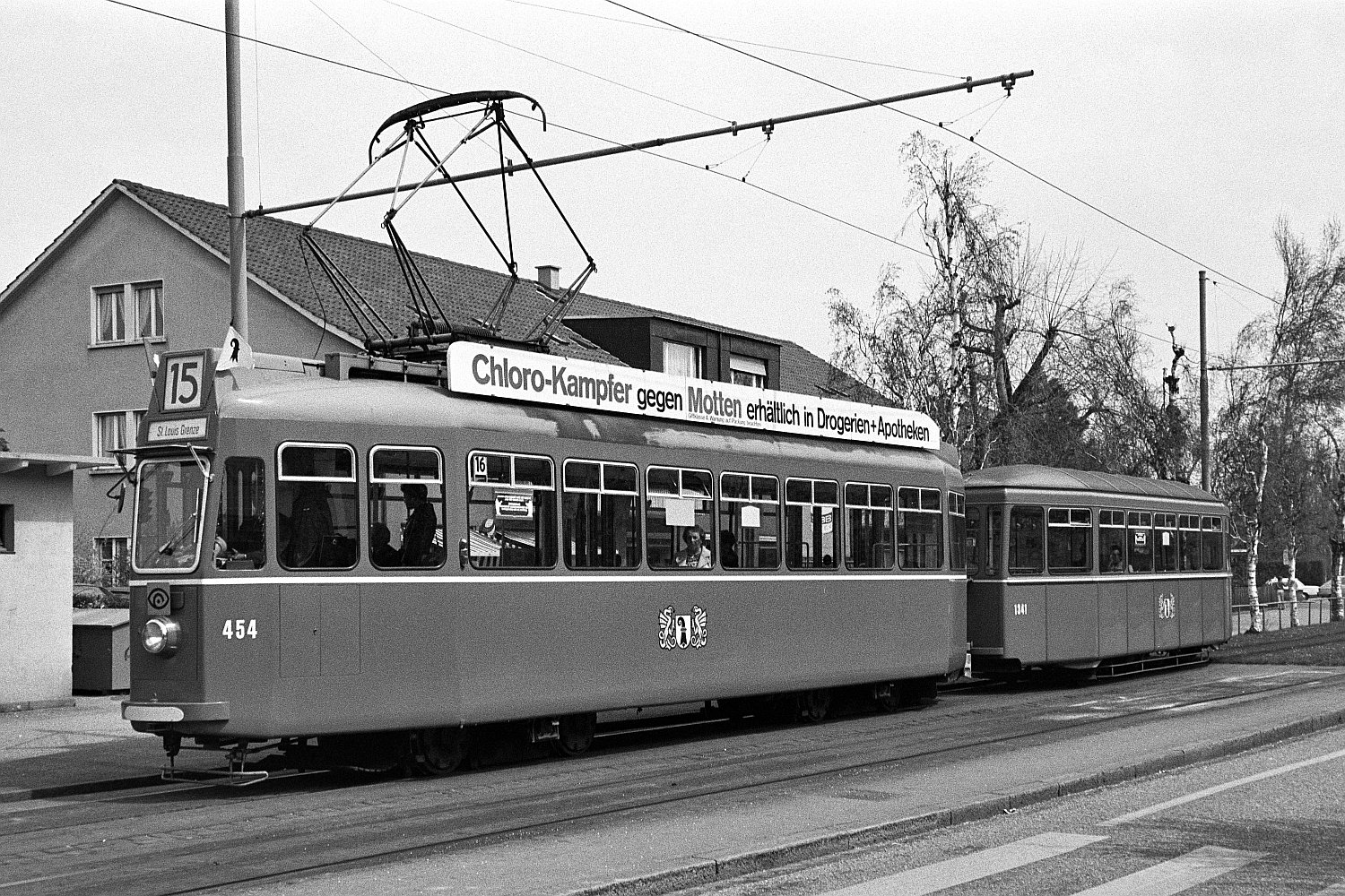 Базель, SWP/BBC Be 4/4 № 454