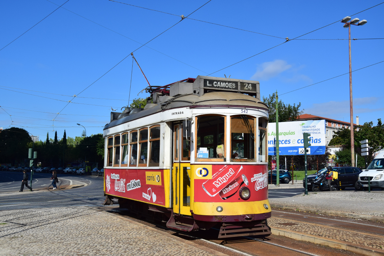 Агломерация Лисабон, Carris 2-axle motorcar (Remodelado) № 542