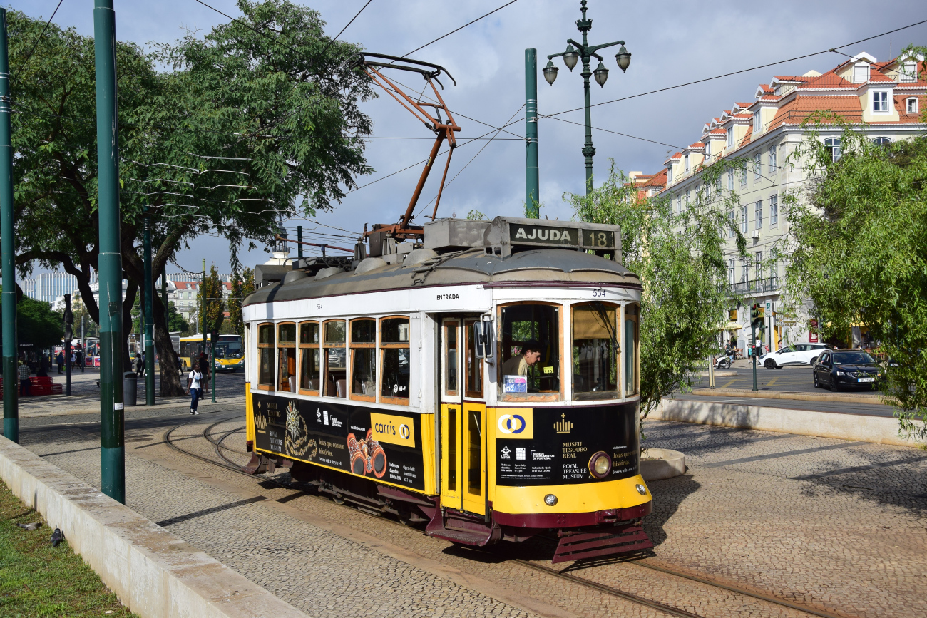 Лиссабонская агломерация, Carris 2-axle motorcar (Remodelado) № 554