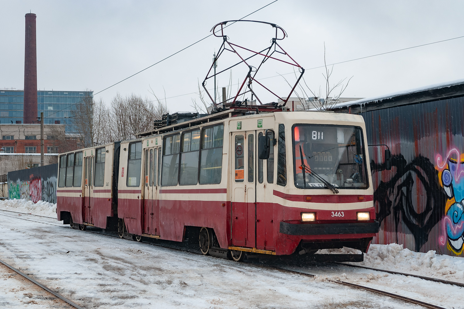 Санкт-Петербург, ЛВС-86К-М № 3463