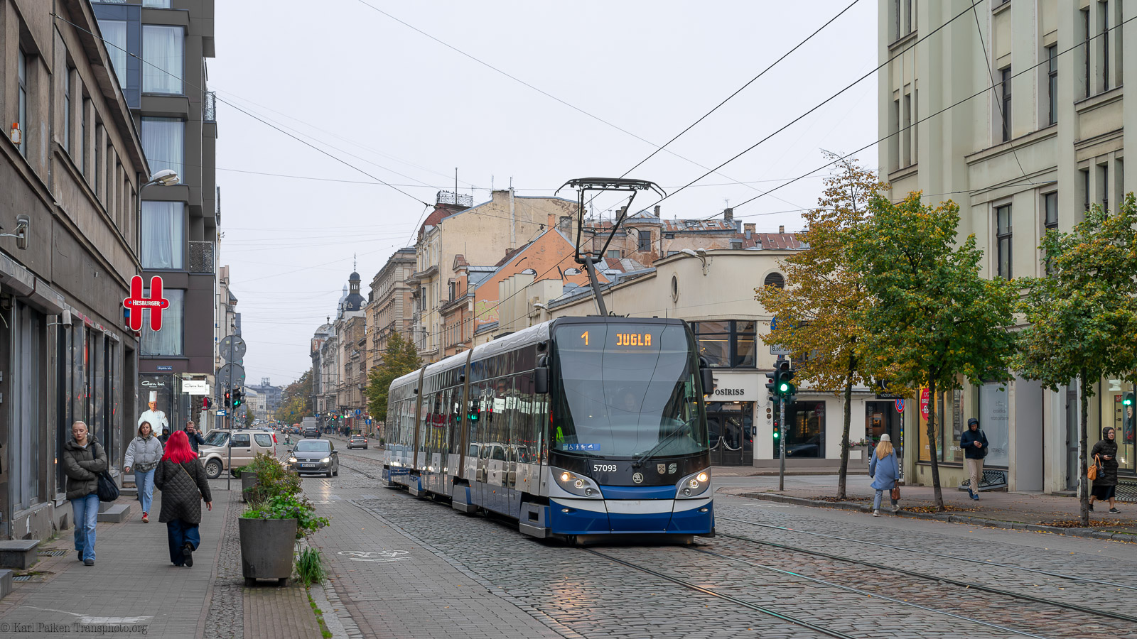 Рига, Škoda 15T ForCity Alfa Riga № 57093