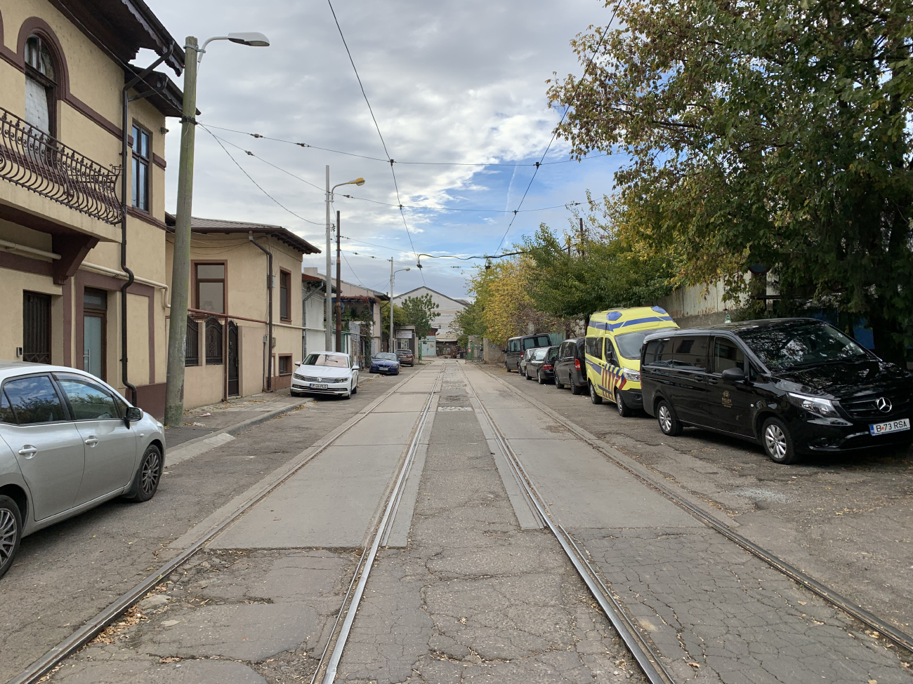 Bukarest - Ilfov — Trams infrastructure: tracks, stops and miscellaneous