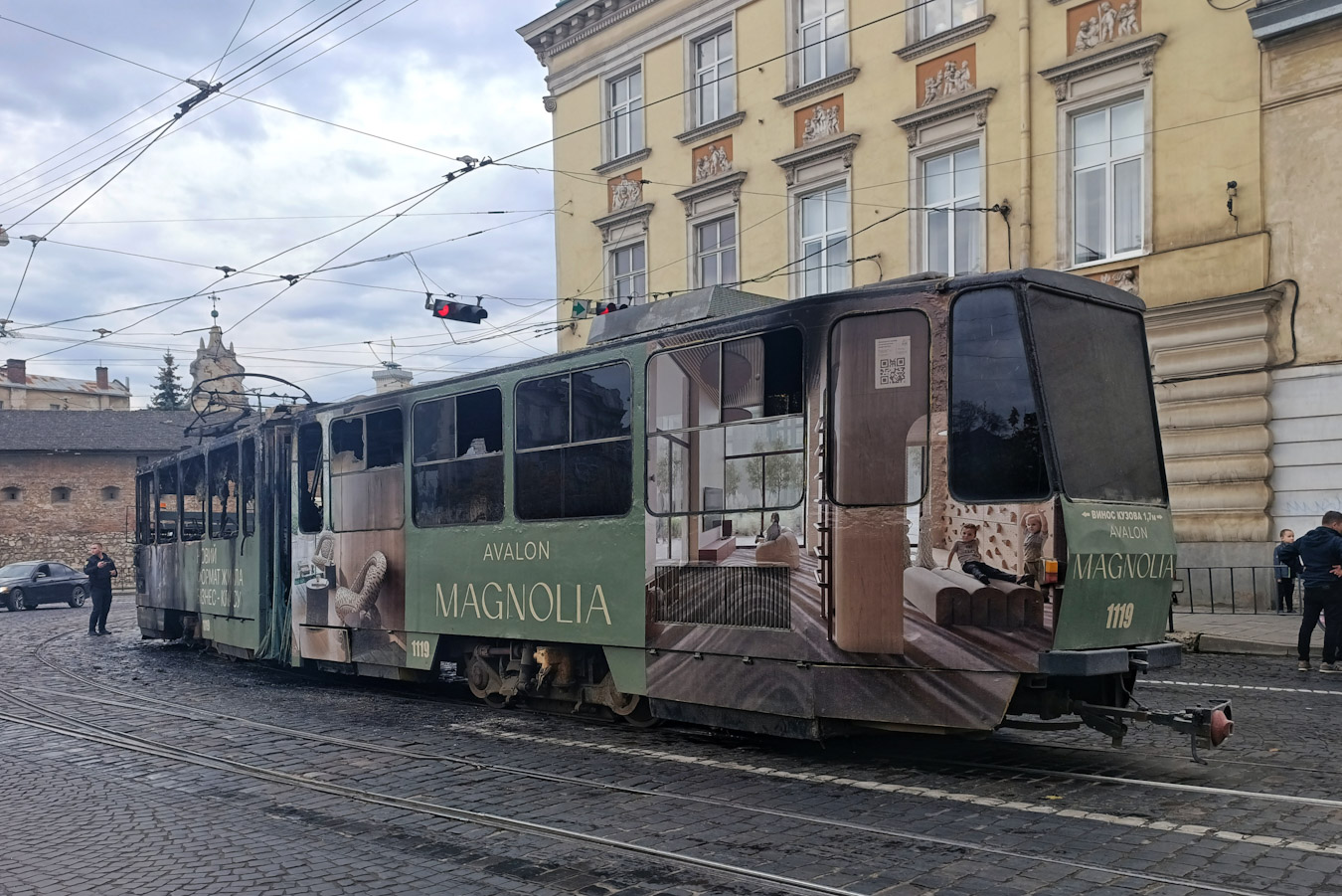 Львов, Tatra KT4SU № 1119