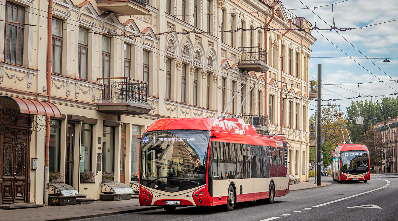 Vilnius, Škoda 32Tr SOR Nr. 2789; Vilnius — Loops and lines