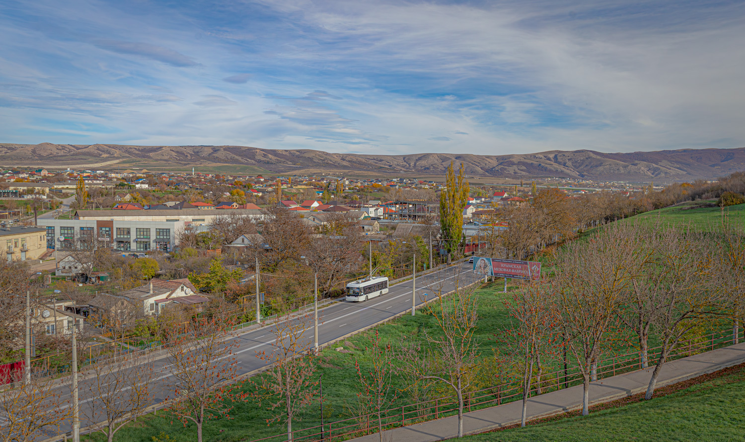 Krymo troleibusai — Trolleybus lines