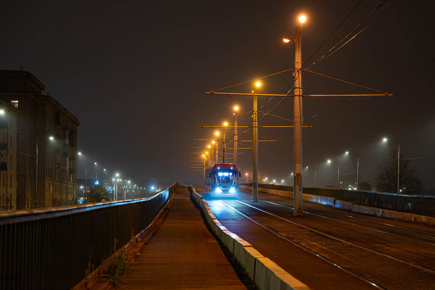 Санкт-Петербург — Трамвайные линии и инфраструктура