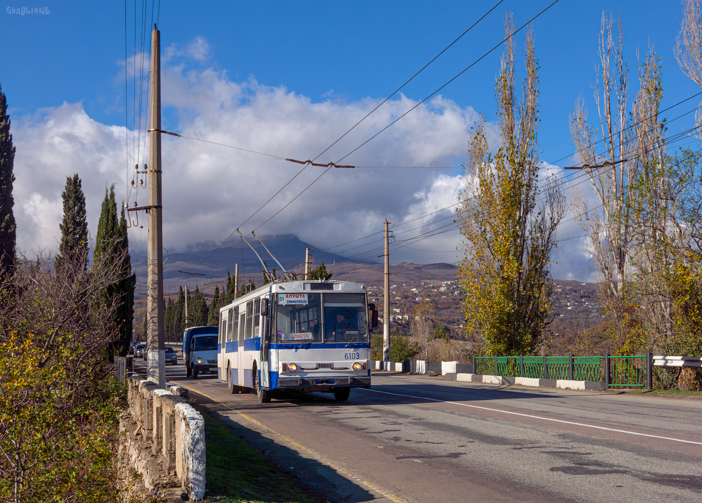 Trolleybus de Crimée, Škoda 14Tr89/6 N°. 6103