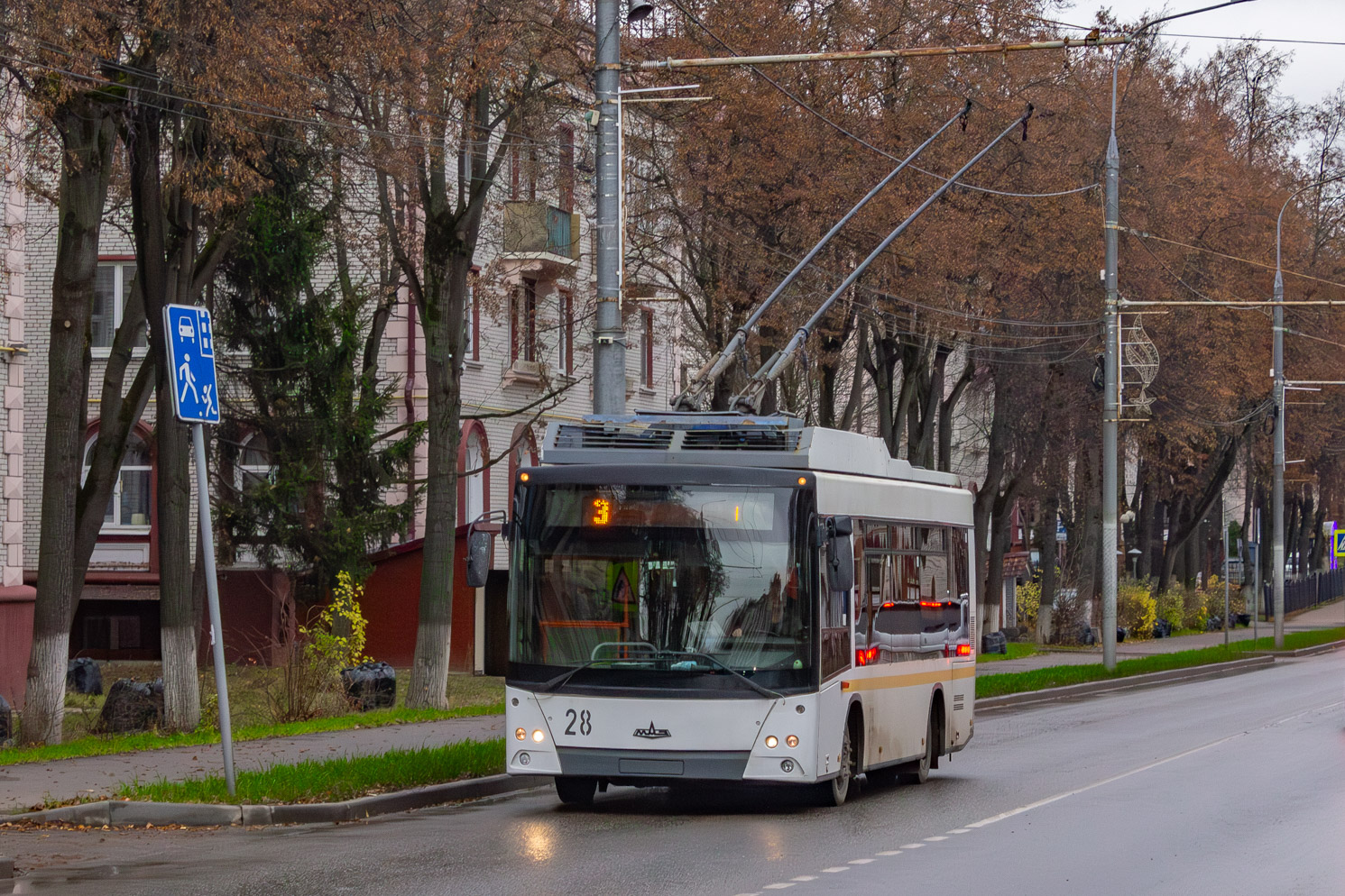 Видное, МАЗ-206Т № 28