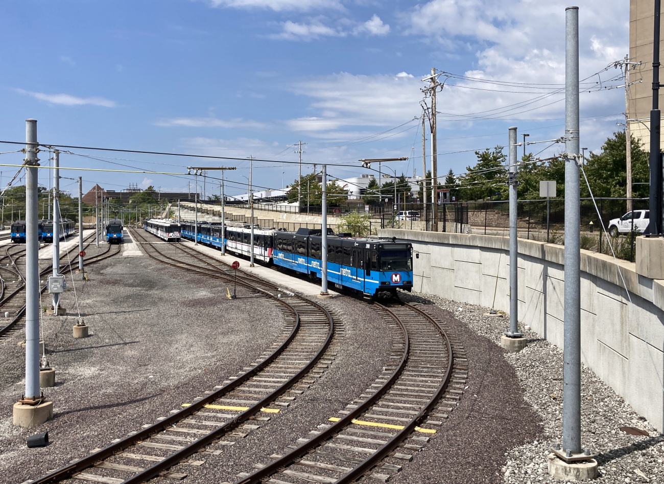 Сент-Луис, Siemens SD460 № 2010; Сент-Луис — MetroLink — линии и инфраструктура