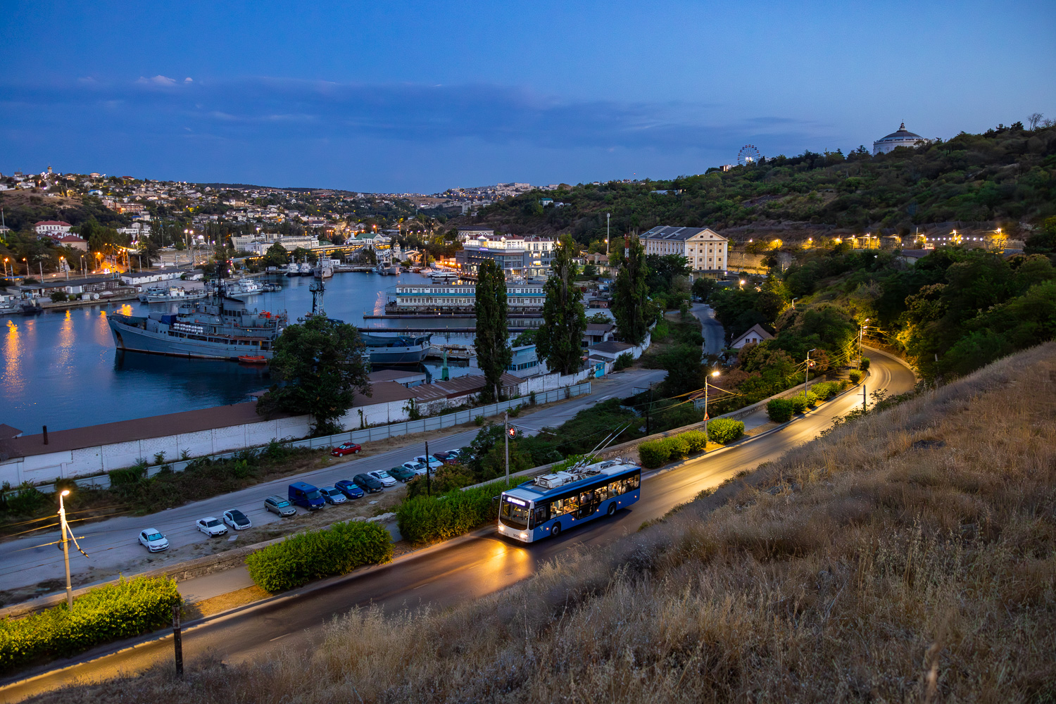 Севастополь, ВМЗ-5298.01 «Авангард» № 3056; Севастополь — Троллейбусные линии и кольца