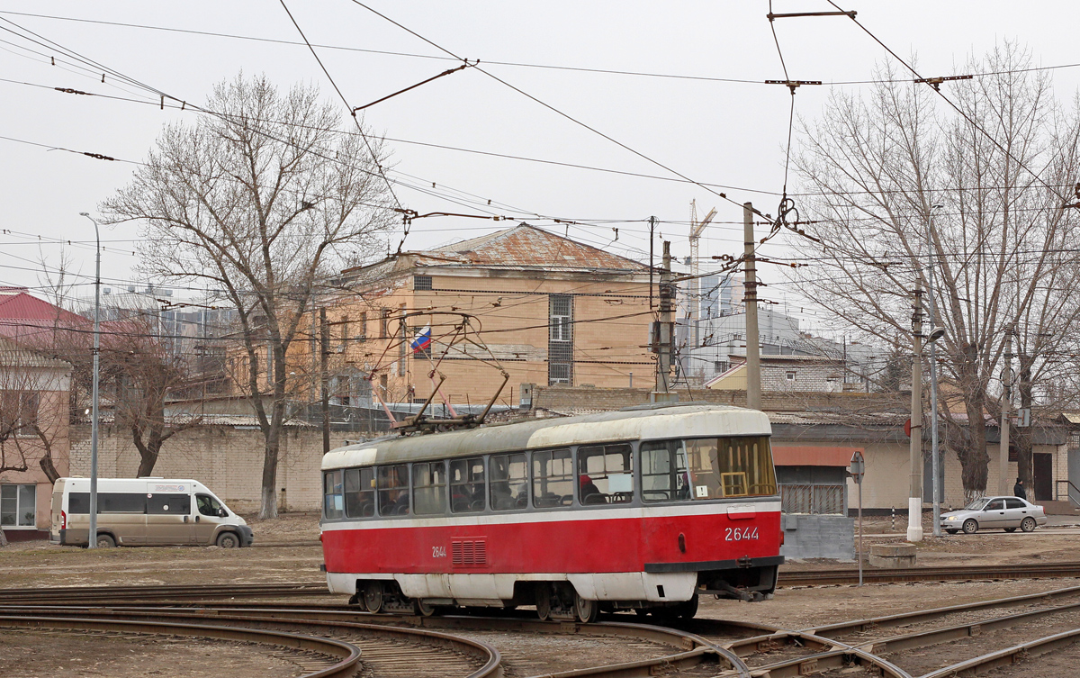 Волгоград, Tatra T3SU (двухдверная) № 2644
