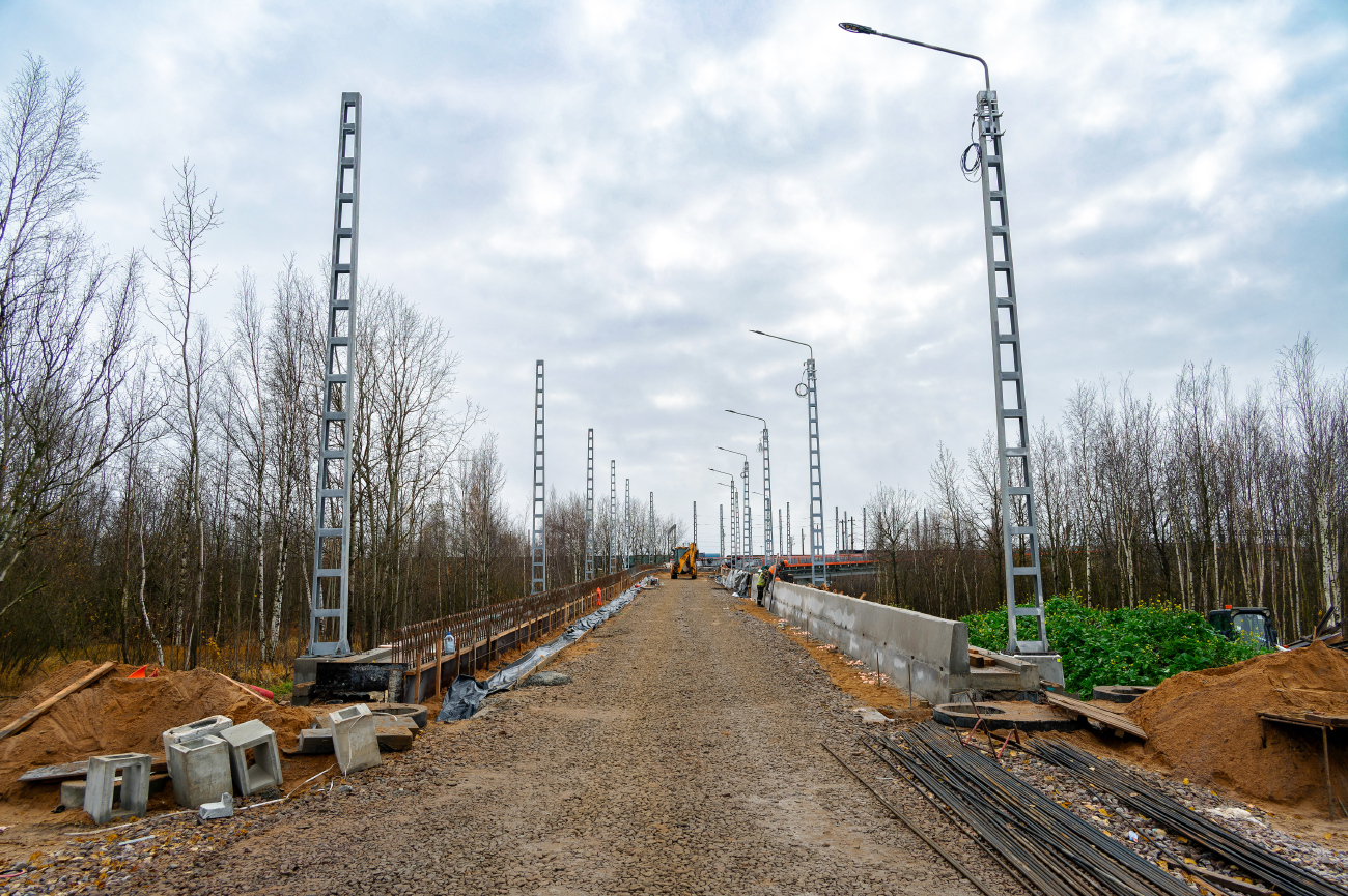 Sankt Petersburg — Construction of a tram system «Slavyanka»