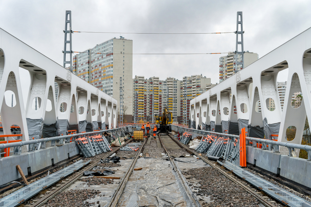 Санкт-Петербург — Строительство трамвайной системы «Славянка»