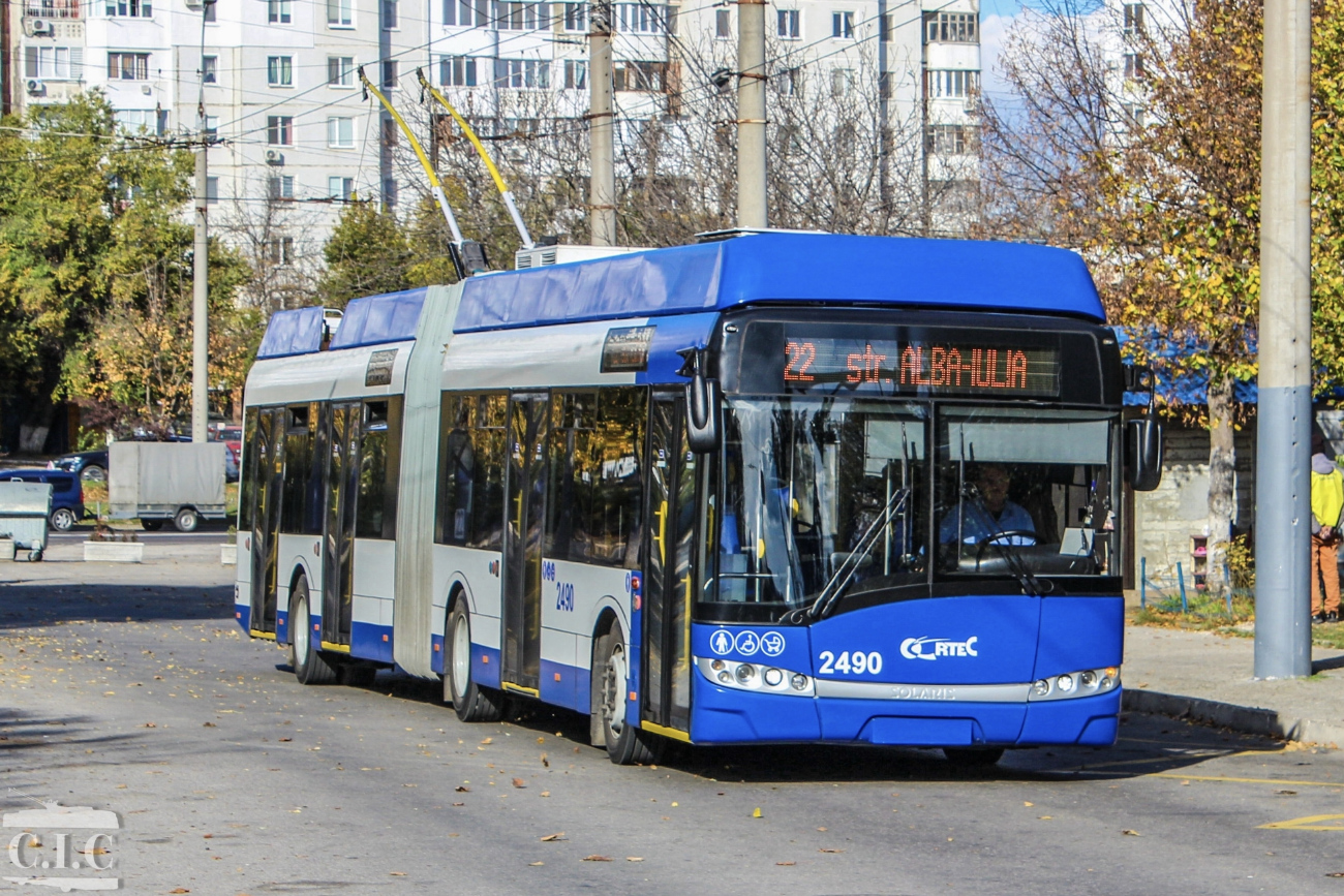 Kišiněv, Solaris Trollino III 18 AC č. 2490