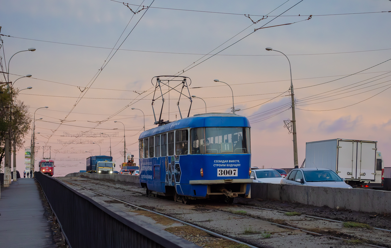 Volgograd, Tatra T3SU (2-door) N°. 3007