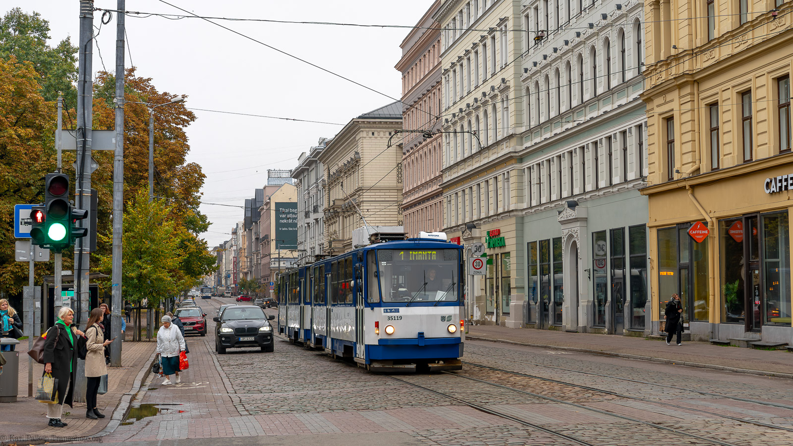 Рига, Tatra T3MR (T6B5-R) № 35119