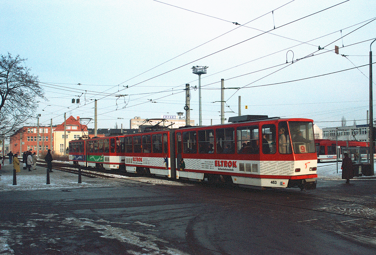 Erfurt, Tatra KT4D č. 463; Erfurt — Old photos