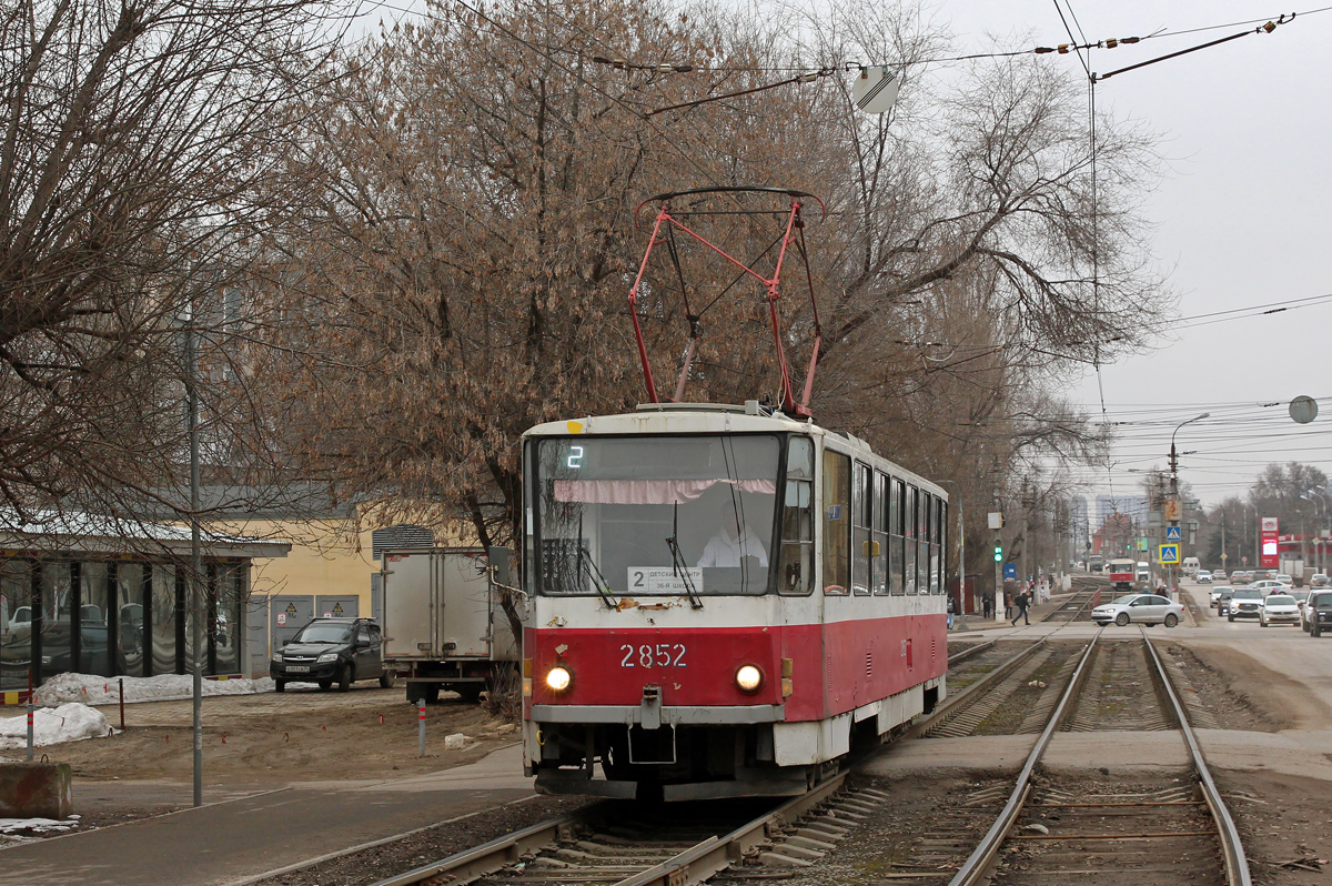 Волгоград, Tatra T6B5SU № 2852